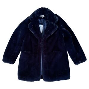 Apparis Deep Navy Teddy Jacket